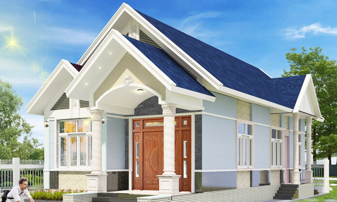 Nhà cấp 4 mái thái