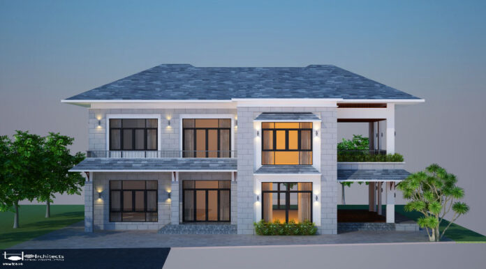 Phối cảnh biệt thự