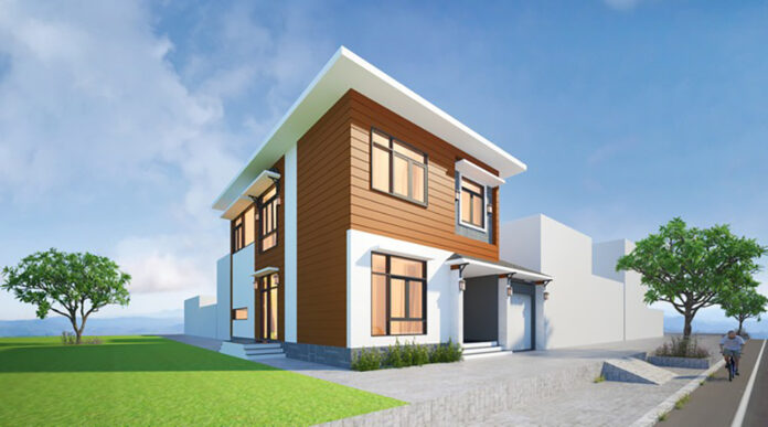 dự án biệt thự phố diện tích 12x20m